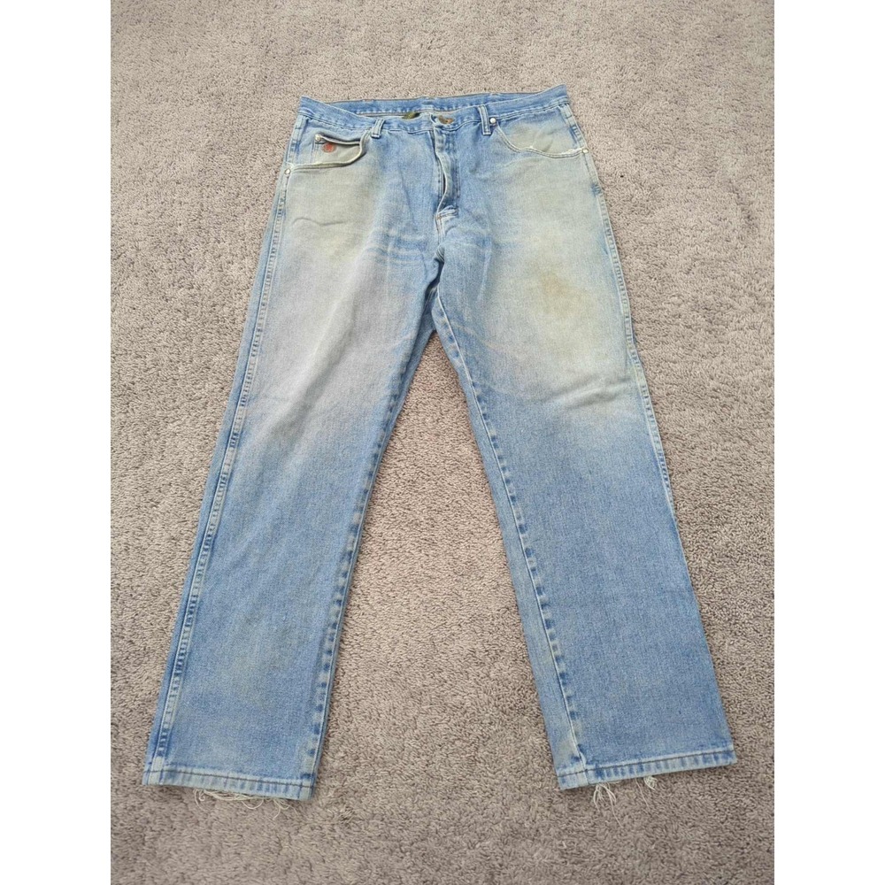 Twenty X Jeans Mens 38x32 Blue Denim Style 22 Relaxed Fit Western Workwear